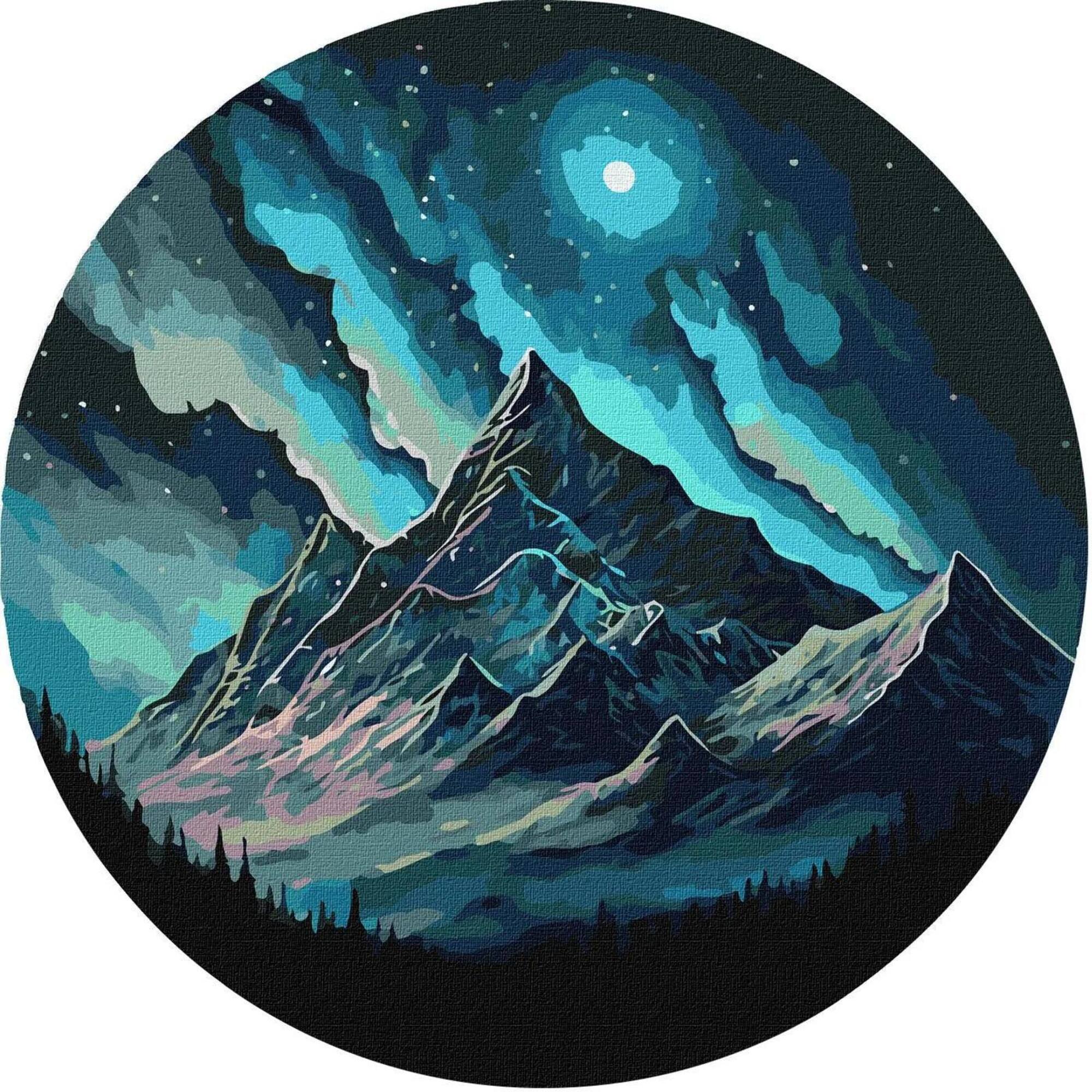 Ideyka Night Shine Painting by Numbers Kit